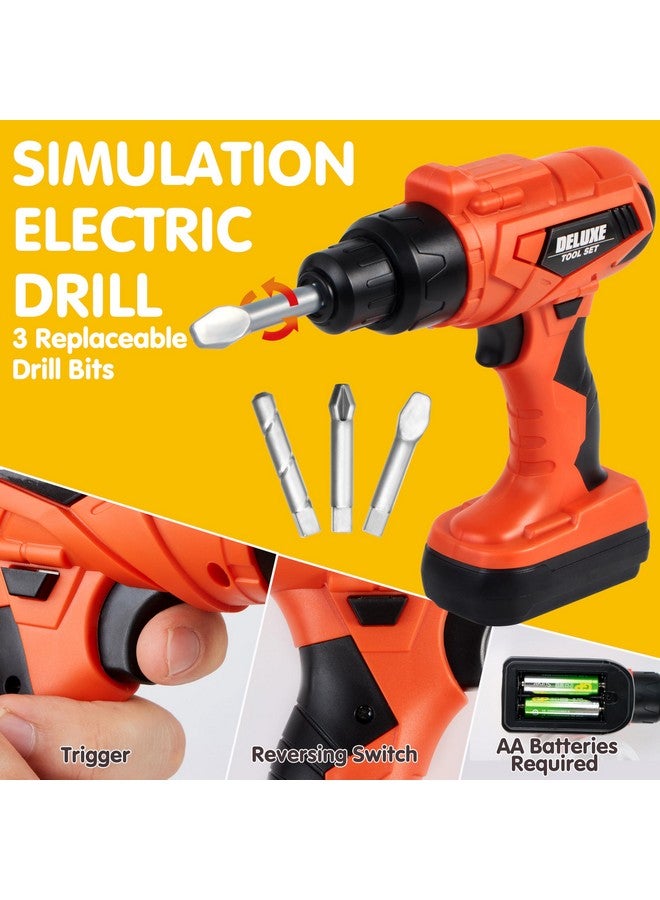 JOYIN 19Pcs Kids Tool Set, Construction Belt & Electronic Drill, Pretend Play Toddler Power Toy for Boys Girls Birthday Gifts Outdoor Preschool Ages 3 4 5 6 7 Years Old - Image 4