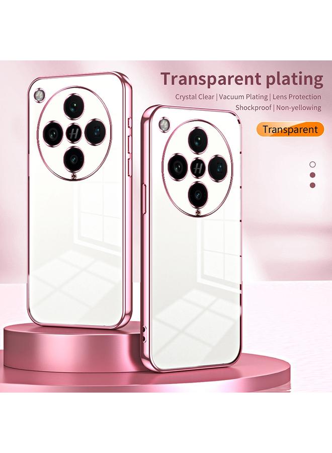 S-TOP Case For OPPO Find X8 Pro Transparent Plating Fine Hole Phone Case - Image 2