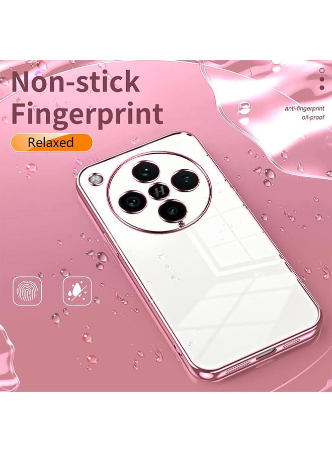 S-TOP Case For OPPO Find X8 Pro Transparent Plating Fine Hole Phone Case - Image 4
