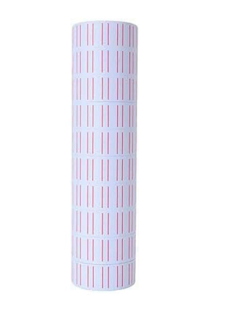 Terabyte Single Line Pricing Label White (1 ROLL)  - Image 2