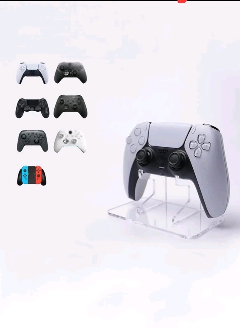 Clear Acrylic Gamepad Bracket Controller Support Frame Acrylic Controller Grips Stand Holder dualsense dualshock any gampad - Image 5