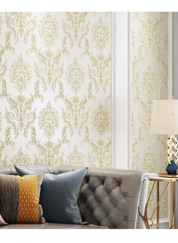 Bluejw Thicken Waterproof Self-Adhesive Wallpaper 0.53*5 Meters  - Image 3
