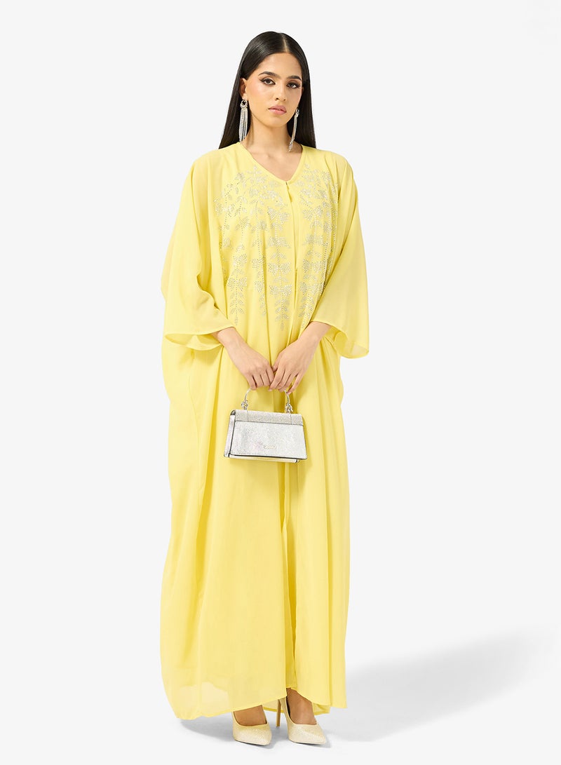 Khizana Embellished Abaya - Image 1