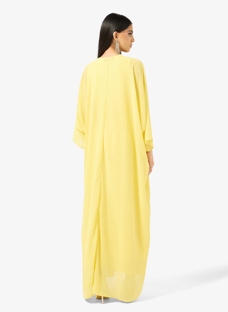 Khizana Embellished Abaya - Image 2