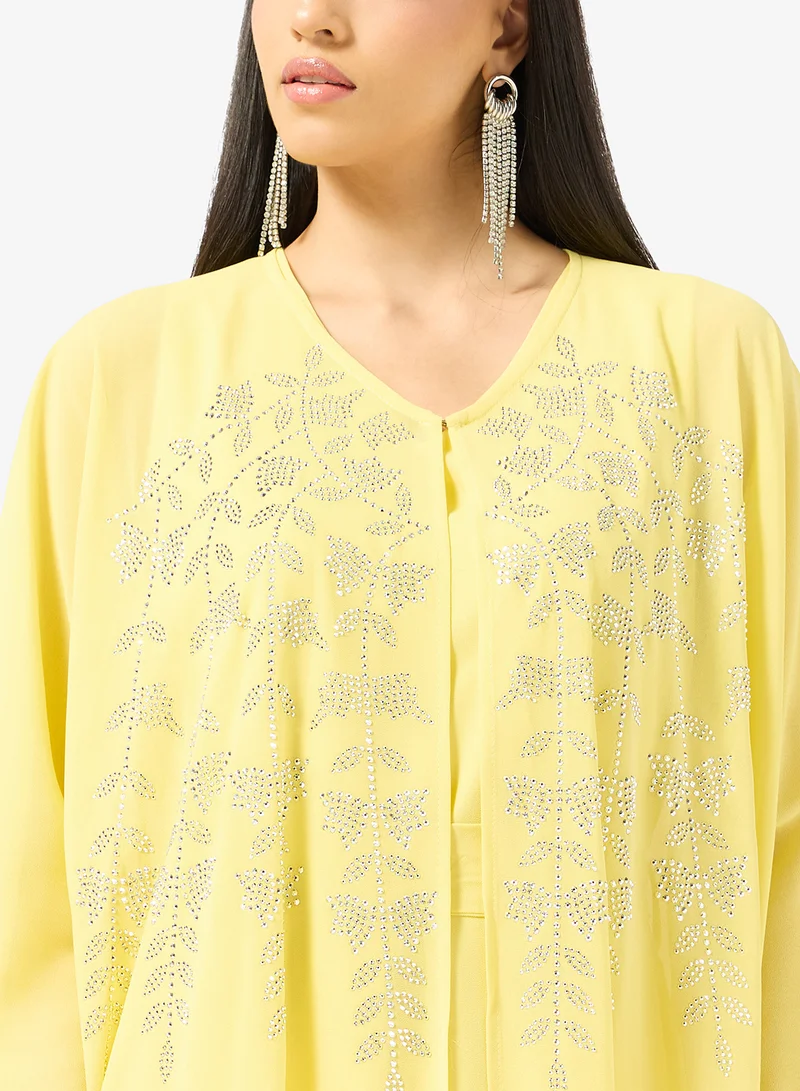 Khizana  Embellished Abaya for Women | Best Price UAE