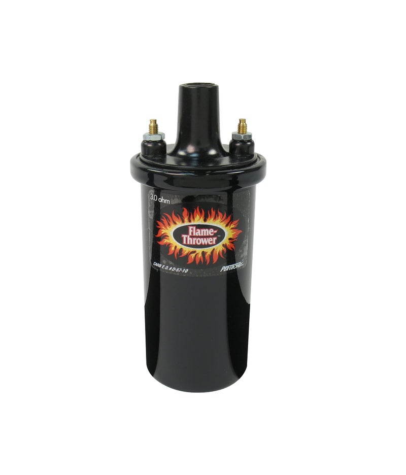 Pertronix 40611 Flame-Thrower Ignition Coil, 40,000 Volt 3 Ohm, 12 Volt, Black - Image 2