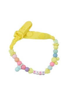 BLOOMING TIME Baby Beads Chain Rope Anti Drop Pacifier Clip Teether Nipple Holder Leash 