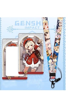 Generic Genshin Impact Themed Lanyard Card Holder--Klee 