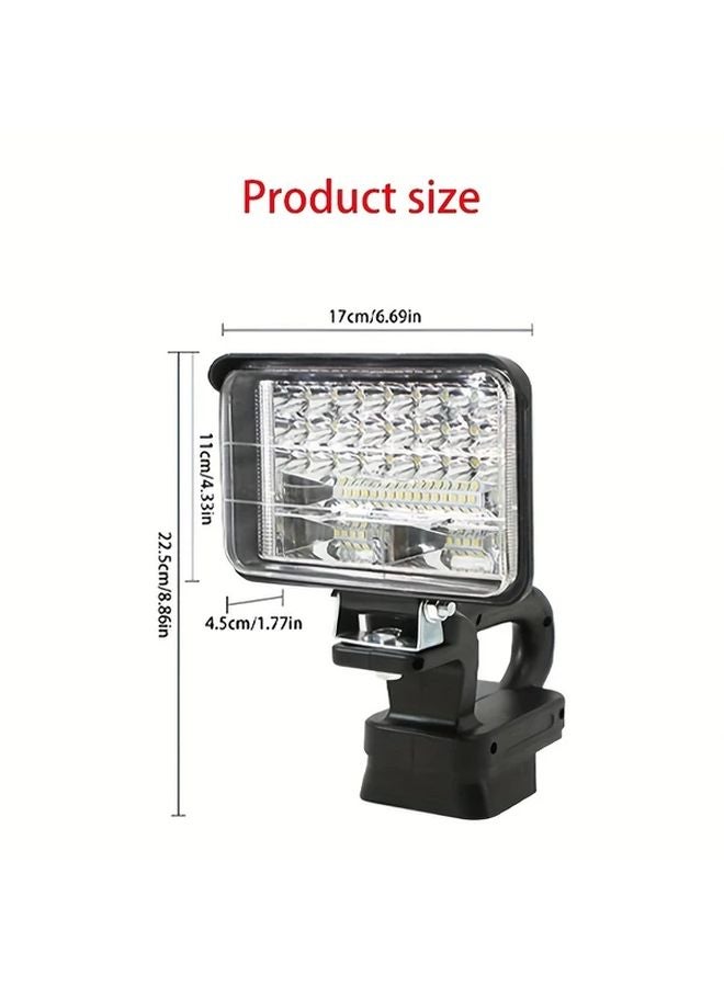 Dayi A3 5 Inch 48 LED Beads Handheld Work Light High Brightness Wide View Long Lifespan - Image 3