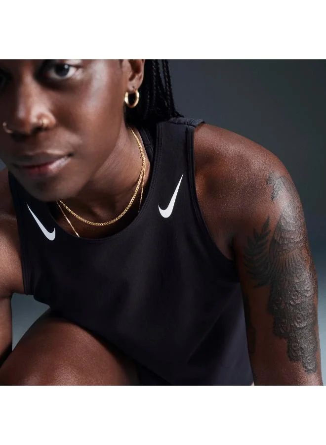 Nike Women's AeroSwift Dri-FIT ADV Cropped Running Tank Top