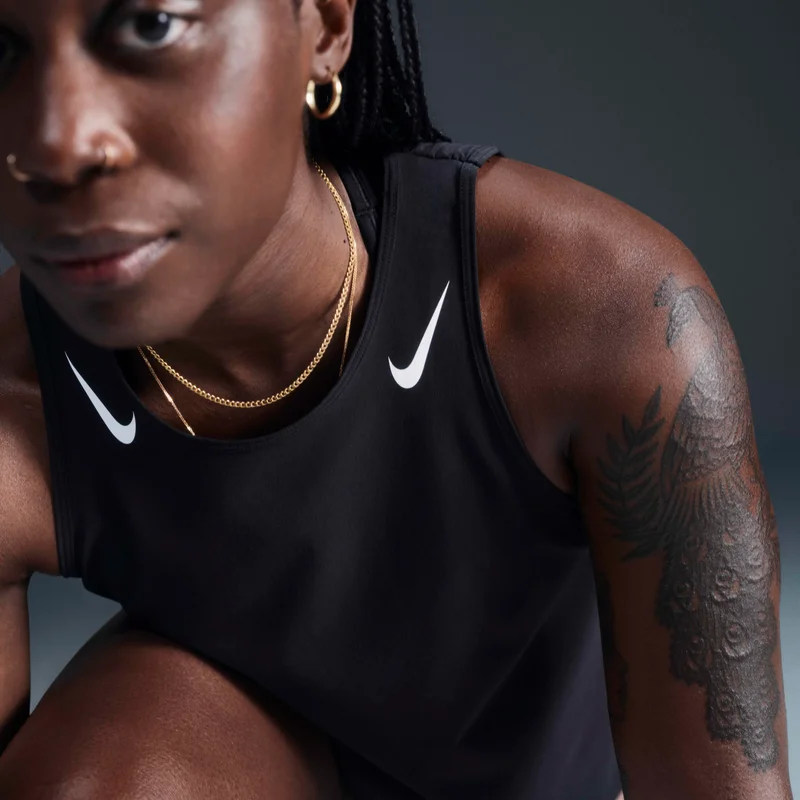 Nike Women's AeroSwift Dri-FIT ADV Cropped Running Tank Top