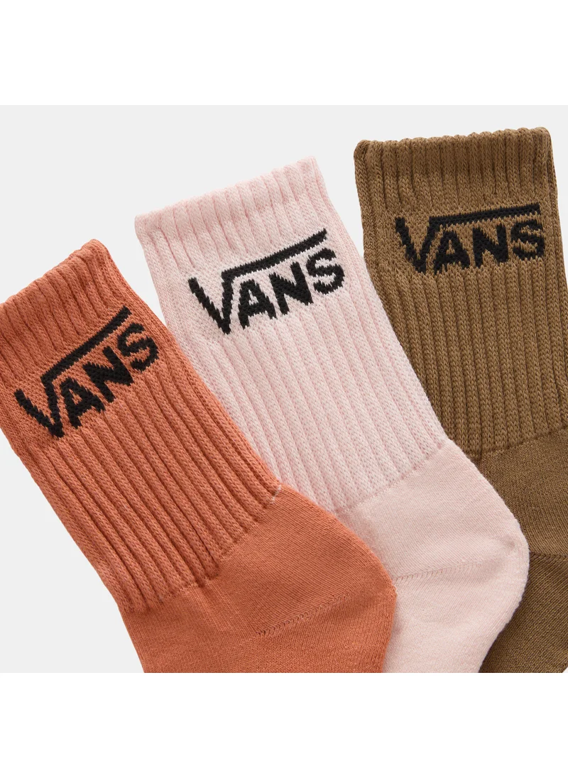 VANS Women's Classic Crew Socks (3 Pairs)