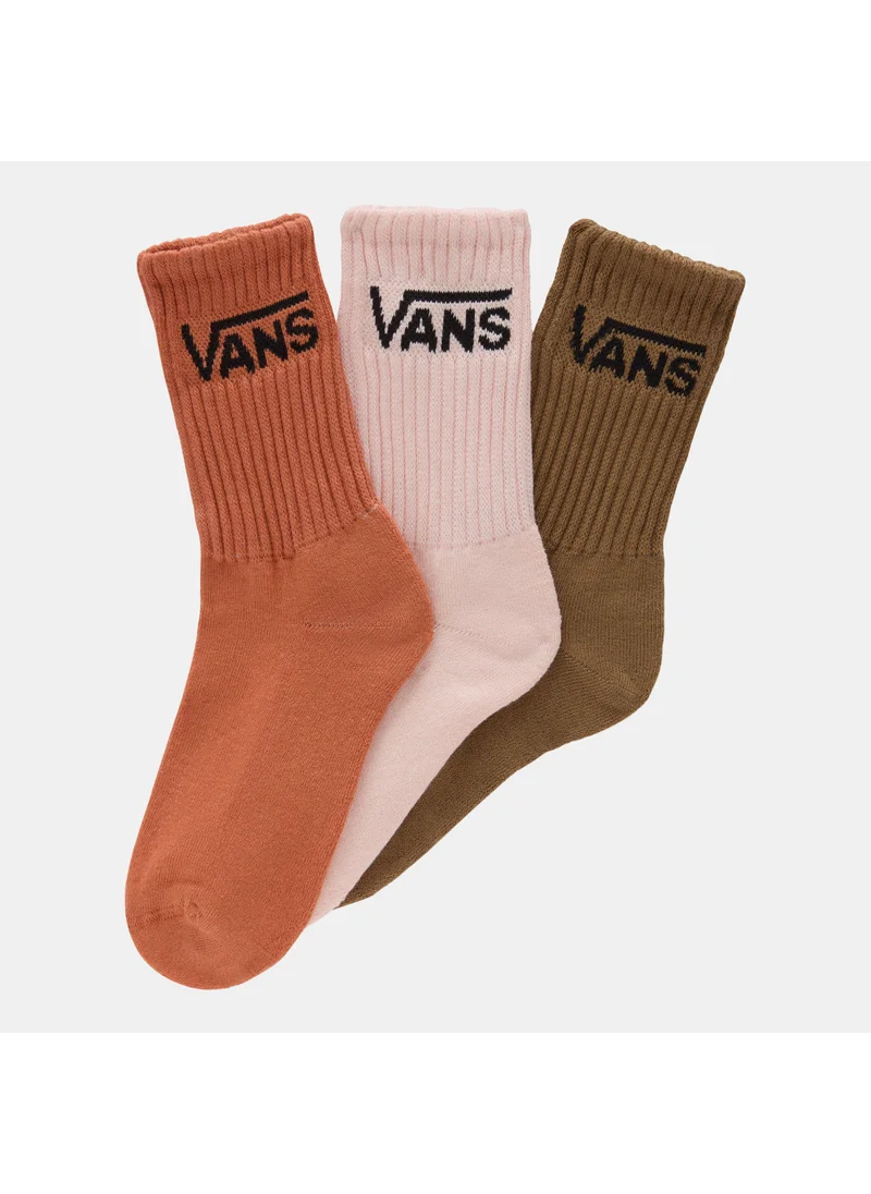 VANS Women's Classic Crew Socks (3 Pairs)