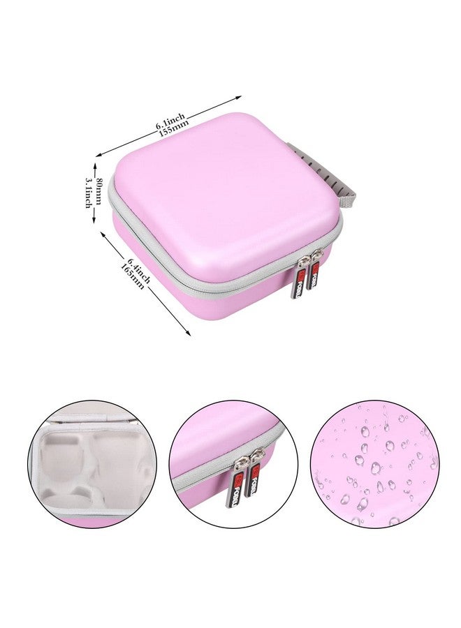 FBLFOBELI EVA Hard Storage Carry Case Compatible with Braun Silk-épil 9 9-890 / Silk-épil 9 9-720 Facial Hair Removal, Travel Bag Shockproof Compact Case (Purple, Case Only) - Image 5