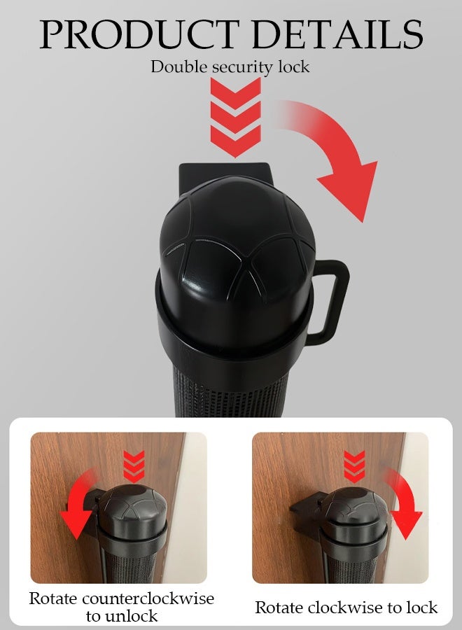 DUNISO بوابة أمان قابلة للسحب للأطفال من شبكة، بوابة أمان للسلم، بوابة أمان قابلة للنقل للأطفال والحيوانات الأليفة، عملية صامتة بيد واحدة، بوابة حواجز قابلة للتمديد، بوابة أمان مزدوجة التركيب، تركيب سهل، حاجز أمان للمداخل، السلالم، الداخلية، الخارجية، الممرات - Image 5