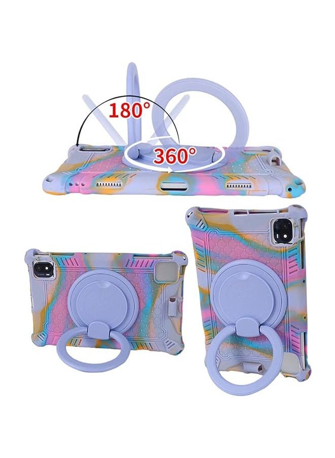 General - Case with 360° Swivel Stand and Shoulder Strap for Taipower P25T, VASTKING KingPad M10, TCL 10 Tabmax WiFi, OPPO Pad Air, DOOGEE T20, Headwolf Wpad1, UMIDIGI A11 10.36-inch Tablet - Image 1