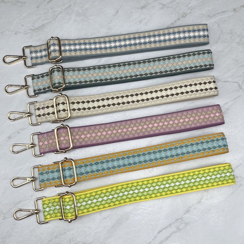New Style Double-Sided Wave Point Wide Shoulder Strap Adjustable Women'S Bag Accessories Selling Polyester Jacquard Shoulder Strap Bag Strap - Image 2