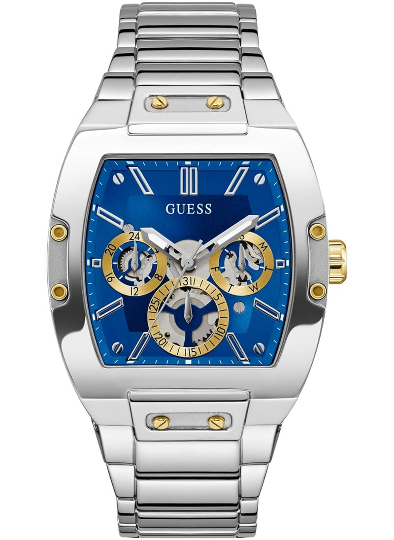 GUESS - GUESS Men's Trend Casual Tonneau Diamond 43mm Watch - GW0456G5 - Image 1