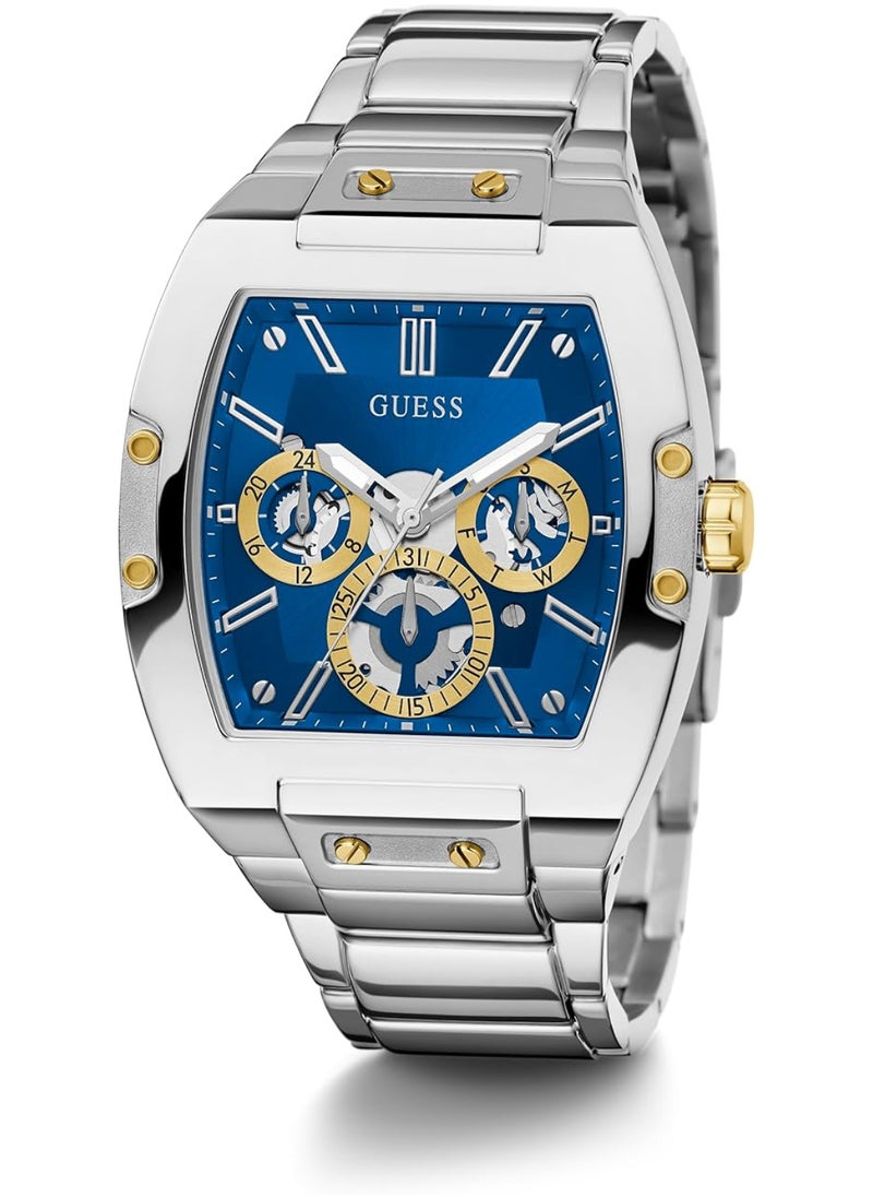 GUESS - GUESS Men's Trend Casual Tonneau Diamond 43mm Watch - GW0456G5 - Image 1