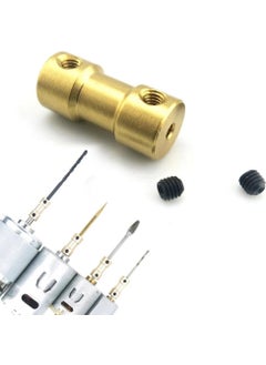 Hobi Mekatronik 2X3.17MM Mini DC Motor Fixed Brass Coupling  - Image 1