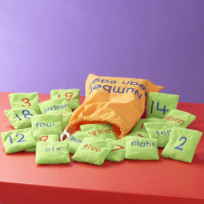 Educational Insights Number Beanbags, Learn Numbers, Toddler Learning Toy, Preschool Kindergarten Classroom Must Haves, Set of 20 Beanbags, Ages 3+ - Image 5