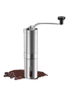 YupFun Manual Coffee Grinder with Adjustable Settings Conical Burr Grinder for Coffee Beans, Stainless Steel Burr Coffee Grinder for Aeropress  - Image 1