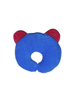 Chinmay Kids Chinmay Kids Soft Pillow |Baby Head Shaper| U Shape Anti-Flat Sleeping Support Cushion for Newborn Babies Child Infant Toddler –Turquoise Blue(0-12 Month)  - Image 2