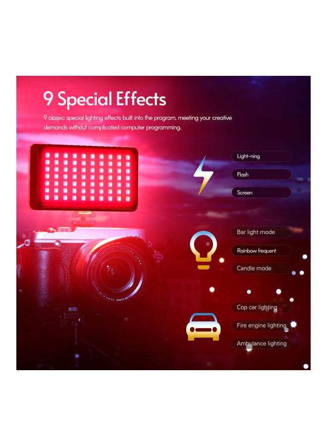 Loquat RGB LED Video Light Kit Black/White - Image 5