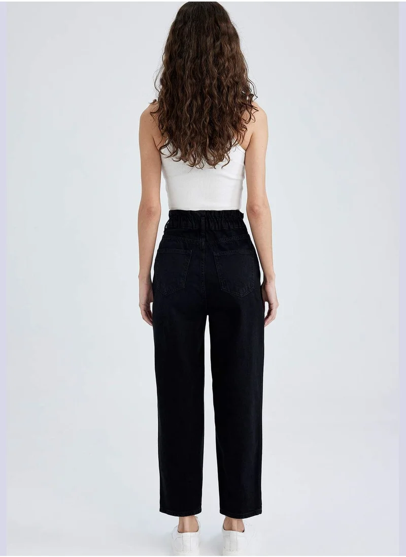 DeFacto Woman Paperbag Denim Trousers
