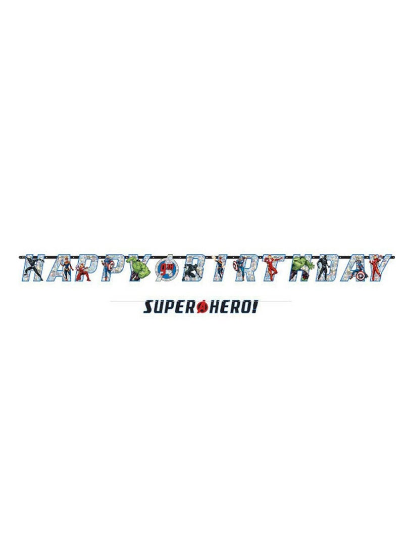 Amscan - Avengers Party Decor Kit, Includes Balloons Party Supplies - Image 1