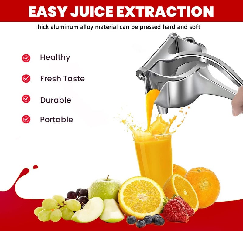 Gokich Gokich Hand Press Juicer Machine Aluminium Manual Fruit Squeezer Orange Juicer Heavy Duty Multipurpose Manual Juicer Machine for Fruits1 Juicer  - Image 2