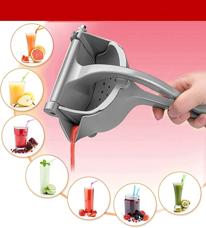 Gokich Gokich Hand Press Juicer Machine Aluminium Manual Fruit Squeezer Orange Juicer Heavy Duty Multipurpose Manual Juicer Machine for Fruits1 Juicer  - Image 4