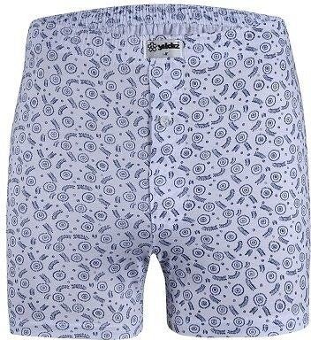 Yıldız Star 35 Printed Combed Cotton Patterned Men's Boxer  - Image 1