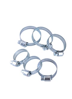 LAWAZIM Hose Clamp Set - 12 Piece | Assorted Set, Gear Clamps, Stainless Steel Adjustable Size Range Worm Gear Hose Clamp, Pipe, Fuel Line Clamp for Plumbing, Automotive And Mechanical Application.  - Image 3