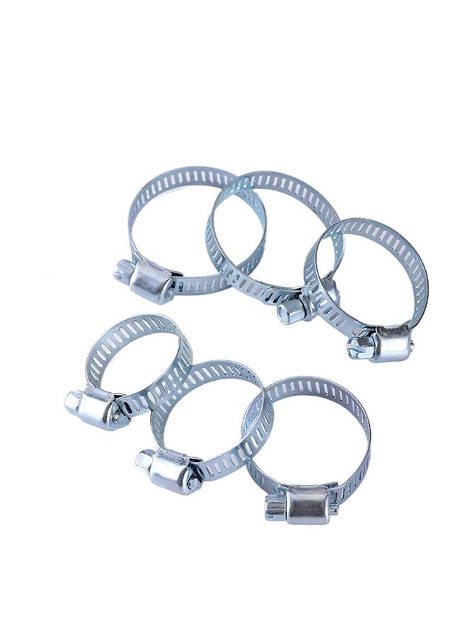 LAWAZIM Hose Clamp Set - 12 Piece | Assorted Set, Gear Clamps, Stainless Steel Adjustable Size Range Worm Gear Hose Clamp, Pipe, Fuel Line Clamp for Plumbing, Automotive And Mechanical Application.  - Image 3