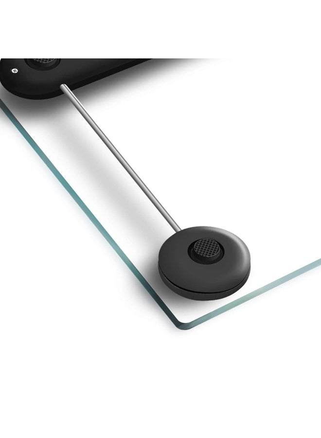 SAFENHAND Bathroom Scale for Body Weight, Highly Accurate Digital Weighing Machine for People, Large Size and Backlit LCD Display, Tempered Glass, 180KG - Image 5