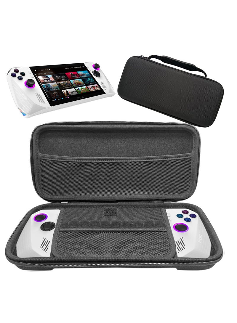 KASTWAVE Travel Carrying Case, Shockproof Anti-Scratch Dual-Layer Oxford & Hard EVA Protective Portable Case for ASUS ROG Ally Case Accessories, Compatible ASUS ROG Ally 7” 120Hz Gaming Handheld Case  - Image 1