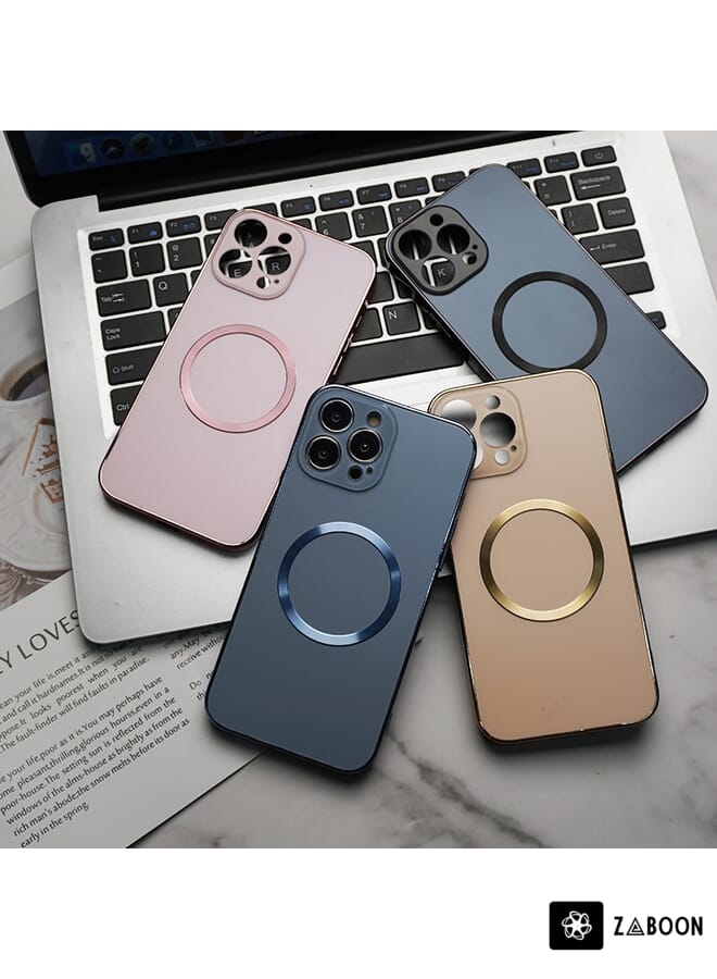 Zaboon حافظة واقية لجهاز iPhone 11 بتقنية الطلاء الكهربائي AG غير اللامع مع ماغسيف - Image 2