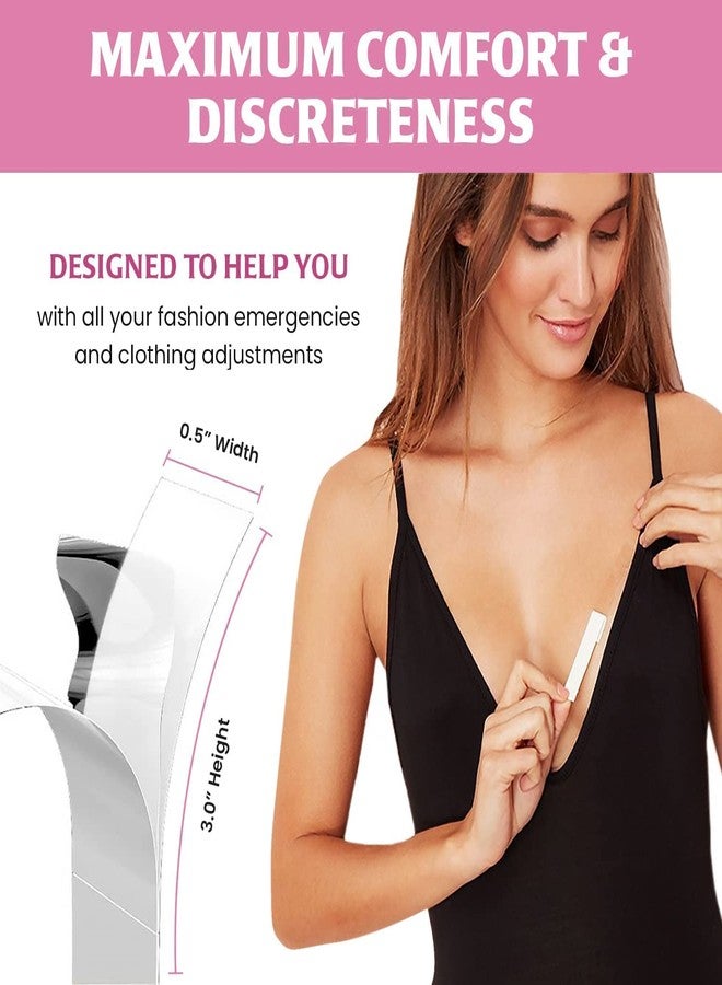 TAPUJI Double Sided Tape for Fashion and Body Tape for Clothes Fashion Dressing Tape/Invisible Double-sided Body Tape, Clothing Bra Strip, Bikini Tape for Women, Body Clothing Stickers- (36) - Image 4