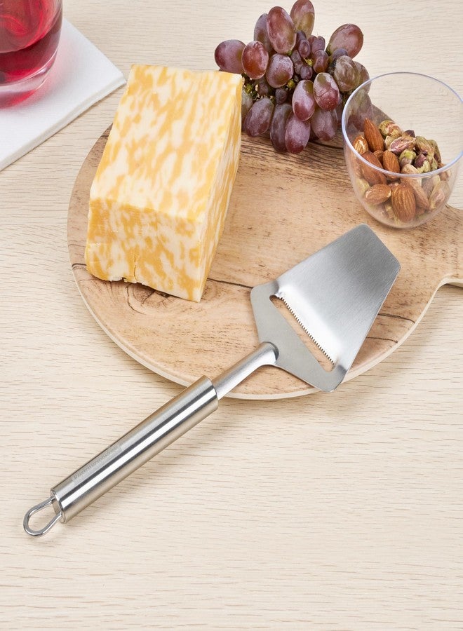 ريستورنت وير قطاعة جبن يدوية من الفولاذ المقاوم للصدأ من ريستورانت وير - قطاعة جبن ألمانية قياسية بشفرات حادة، آمنة للغسل في غسالة الأطباق - قطاعة متينة للزبدة، البارميزان، الشيدر - Image 3