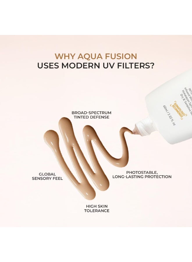 كسوف الشمس واقي الشمس Eclipse Solaire Aqua Fusion SPF 50 | حماية خماسية (5X) بمعامل SPF 50 وPA+++ | مُعزز بمياه الينابيع الهيمالايية | غير دهني، للبشرة الجافة والحساسة – 60 مل - Image 3