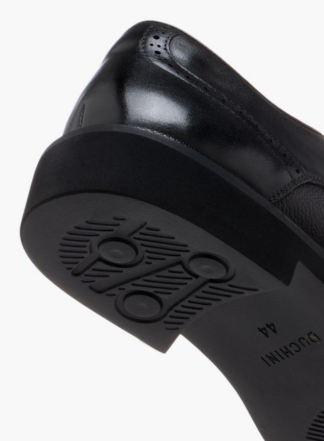 دوتشيني حذاء ديربي رجالي برباط بنقوش بارزة - Image 5
