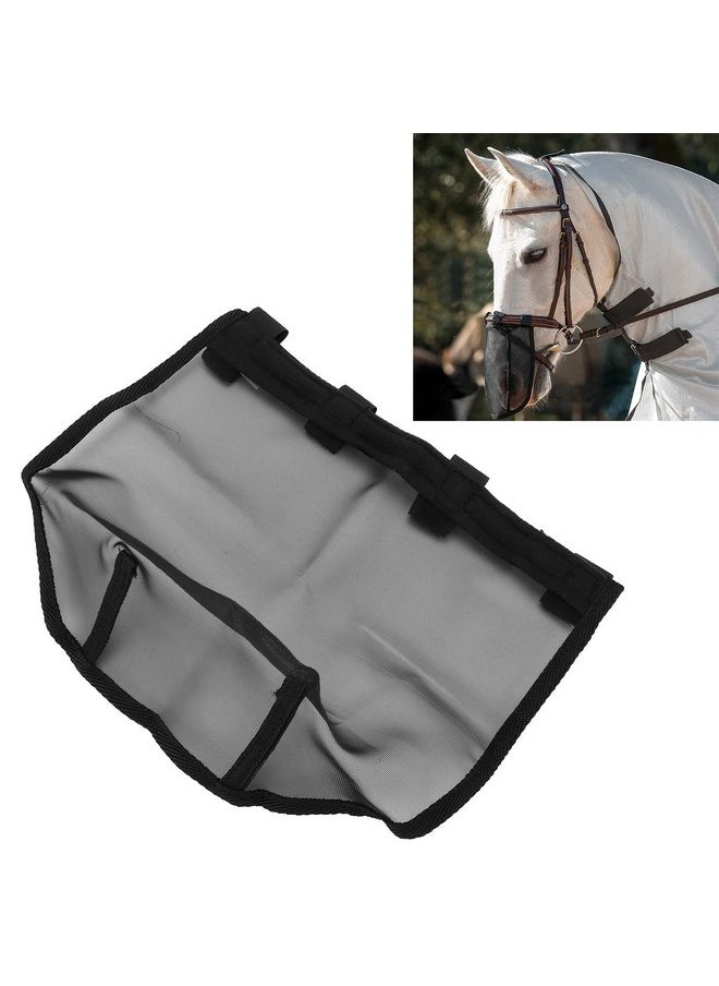 Hztyyier - Horse Nose Cover, Horse Nose Net Horse Supplies Horse Cover Breathable for Horse Face (M) - Image 1