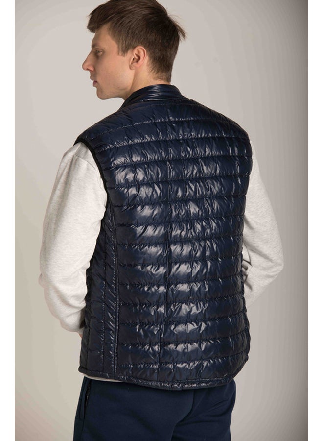 Marco Bergamo ZIP POCKET PUFFER VEST - Image 3