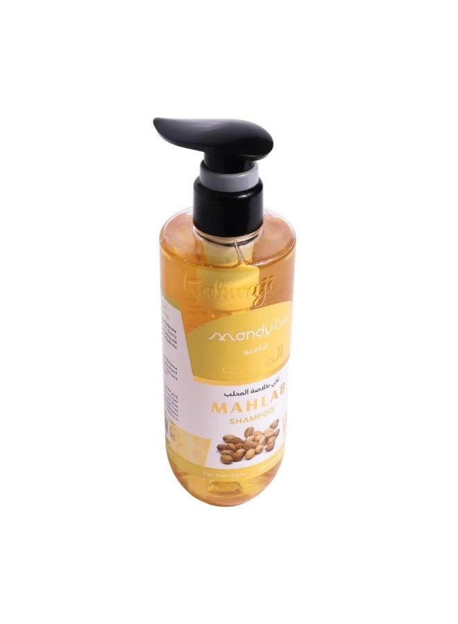 Mandy Care Al Mahlab Shampoo for All Hair Types - 400 ml - Image 2