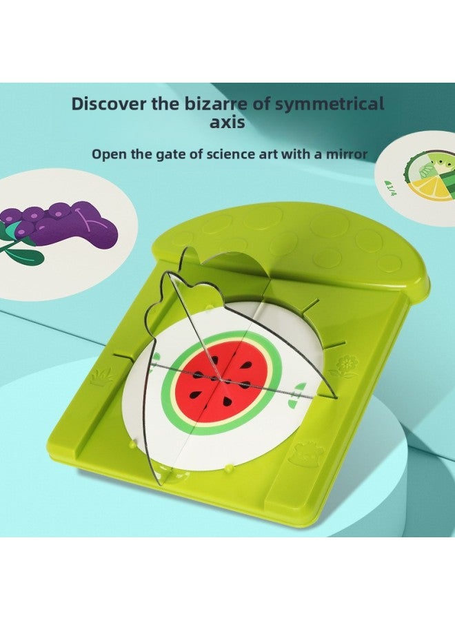 Loquat Desktop Kaleidoscope Children's Toys Spatial Thinking Cognitive Dress-up Puzzle Science Education Wanhua Mirror Logic Games-Color:Minimum Order Of 60 Pieces/english Packaging-desktop Kaleidoscope - Image 3