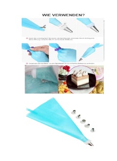 Generic Cream Icing Piping Tips - Multicolor  - Image 1