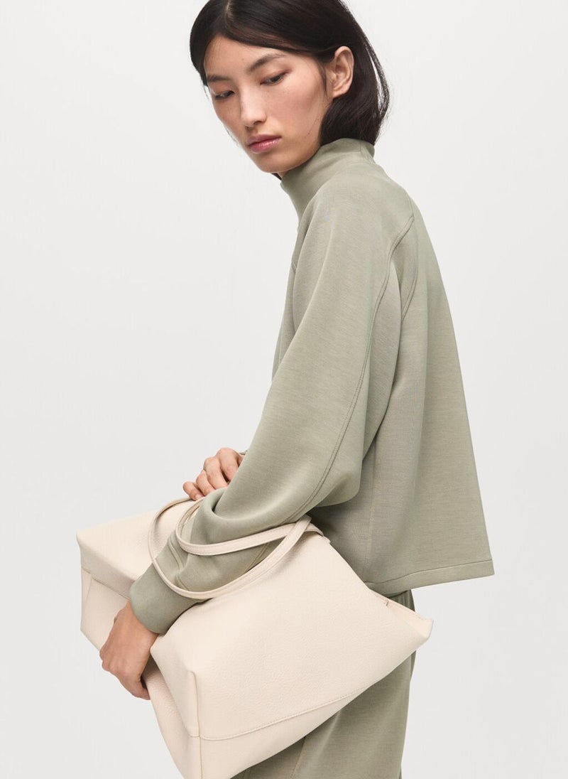 MANGO High collar sweatshirt - Image 3