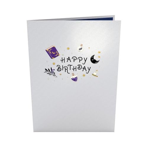 Lovepop Happy Birthday Pop-Up Card for Her, Him, Girls, Boys - 3D Greeting Cards - Magical - 5" x 7" - Blank Notecard & Envelope Included - Image 3