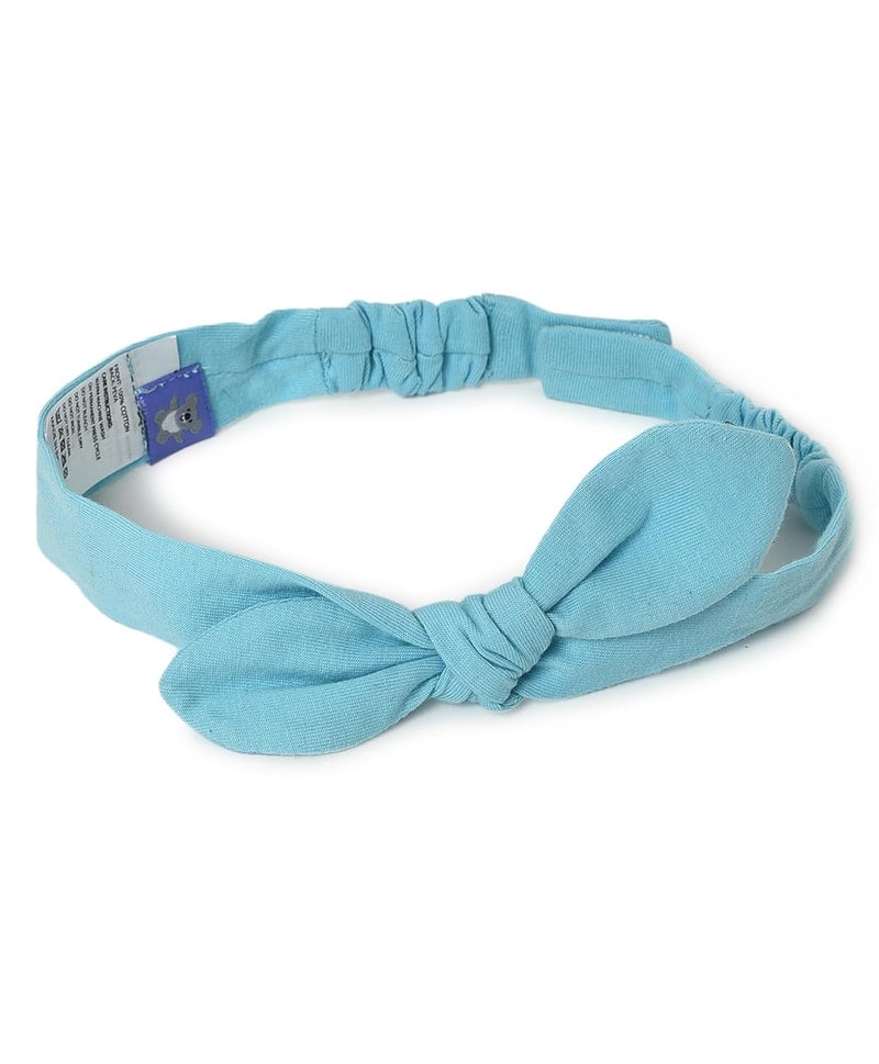 Mi Arcus Cotton Headbands for Baby Girls Pack Of 2 - Image 2